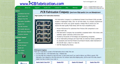 Desktop Screenshot of pcbfabrication.com