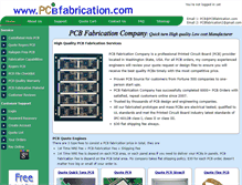 Tablet Screenshot of pcbfabrication.com